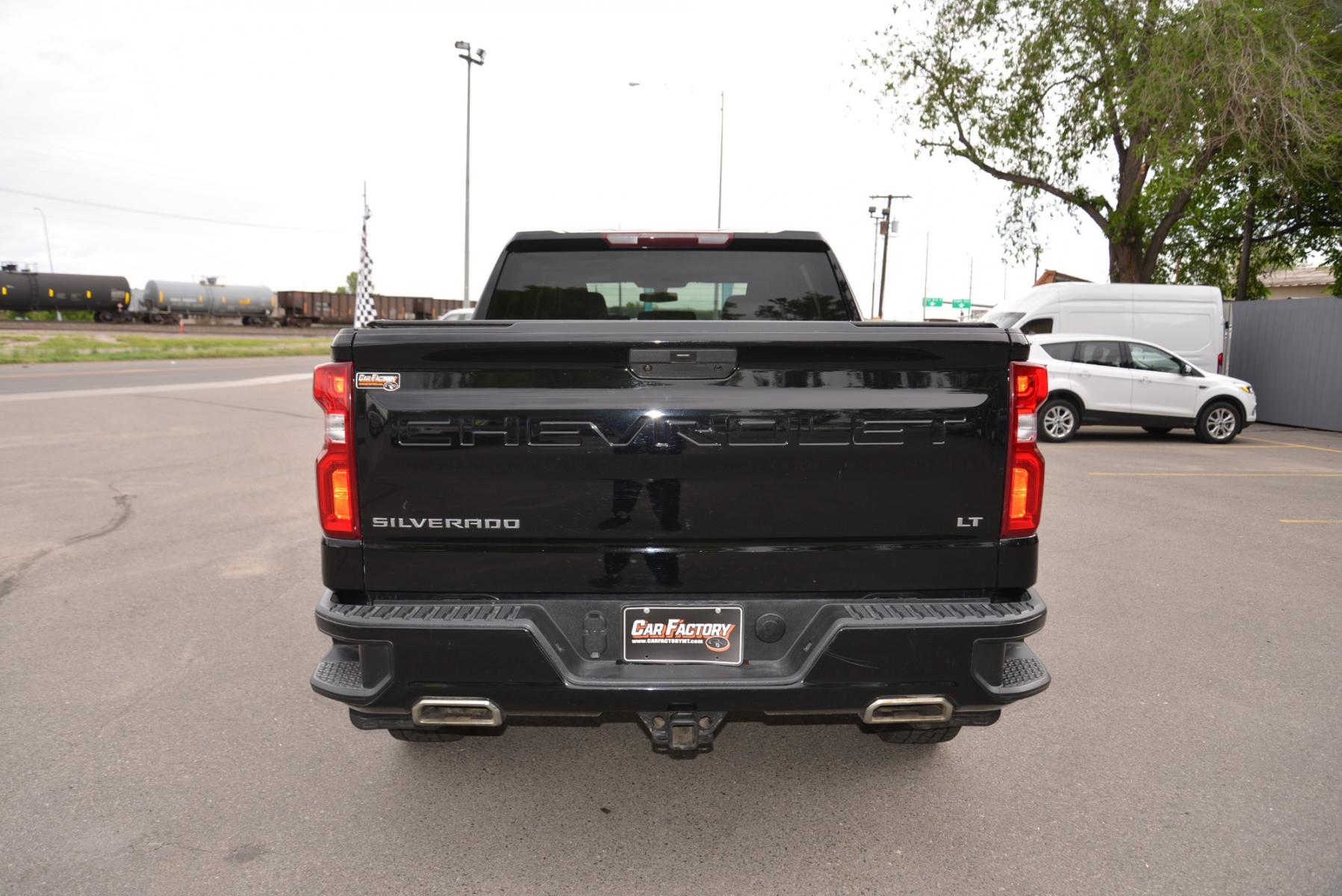 2019 Black /Gray Chevrolet Silverado 1500 LT Z71 Trail Boss (1GCPYFED9KZ) with an 5.3 V8 engine, 8 speed automatic transmission, located at 4562 State Avenue, Billings, MT, 59101, (406) 896-9833, 45.769516, -108.526772 - 2019 Chevrolet Silverado 1500 LT Trail Boss Crew Cab 4WD - One owner! 5.3L V8 OHV 16V engine - 8 speed automatic transmission - 4WD - 76,924 miles - Inspected and serviced - copy of inspection and work performed as well as a full vehicle history report provided LT Trail Boss package - air con - Photo #3